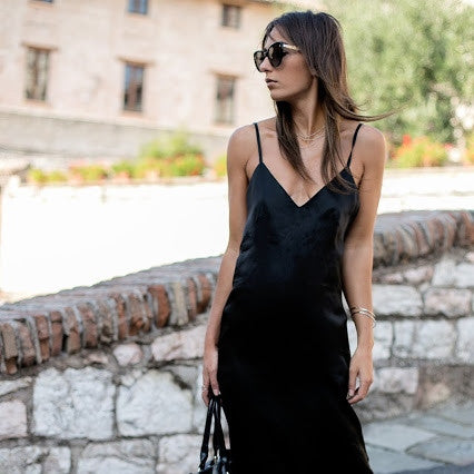 BLACK DRESS - NOBODY IS PERFECT by FRANCESCA VENTURINI